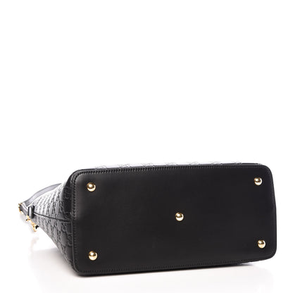 Gucci Guccissima Linea A Foldover Tote Black 4 of 9