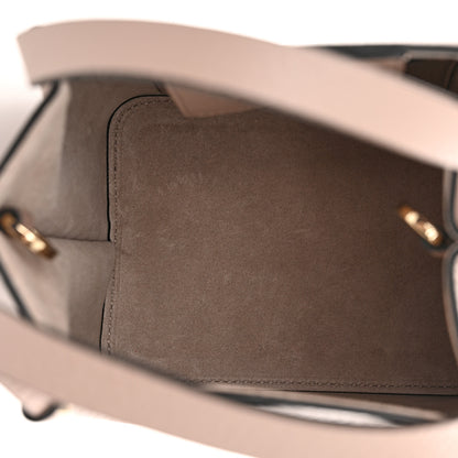 Valentino Garavani Pebbled Calfskin Small Rockstud Crossbody Tote Poudre 5 of 11