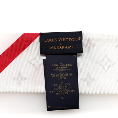 Louis Vuitton LV X TM Silk Monogram Cerises Bandeau White 3 of 3