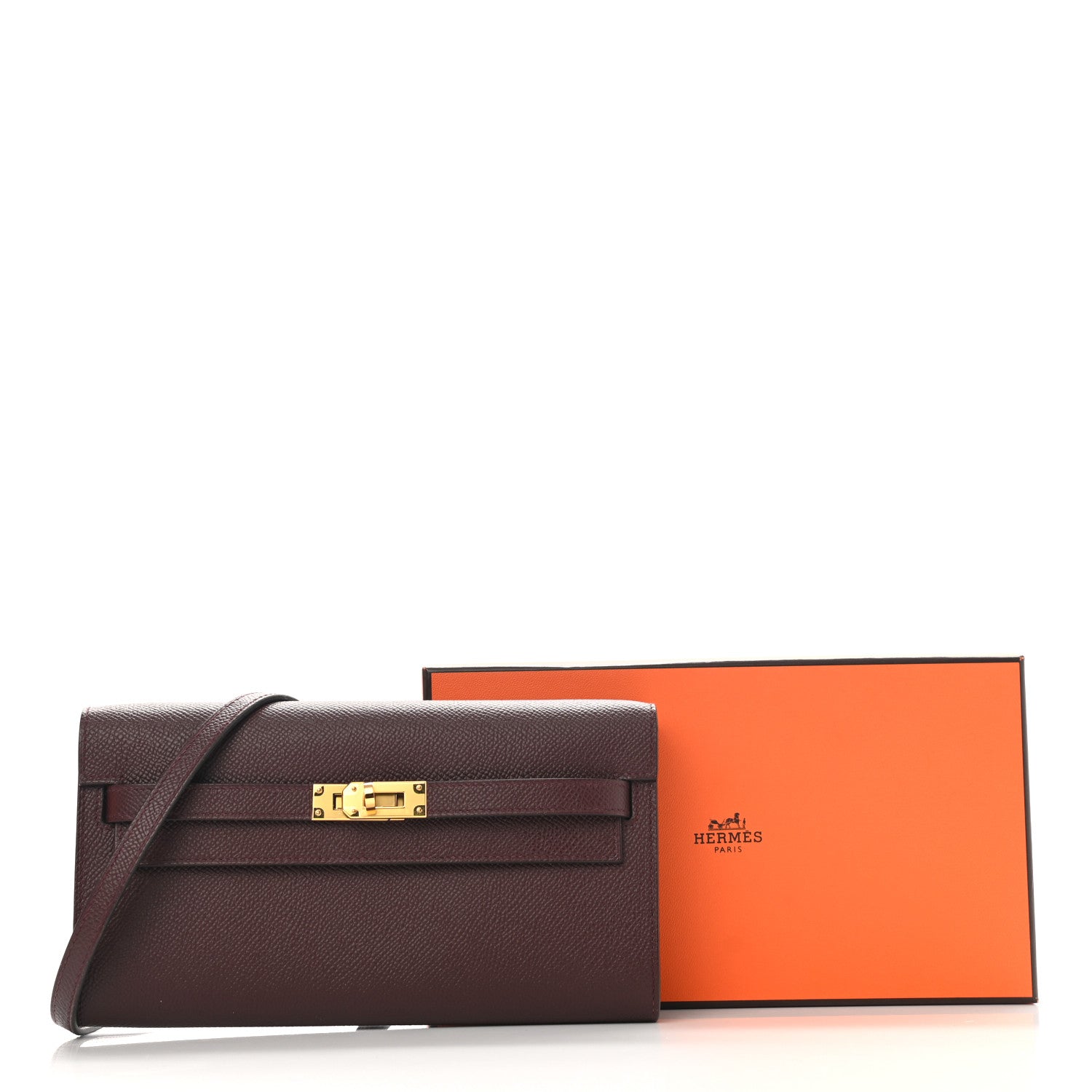Hermes Epsom Kelly To Go Wallet Bordeaux 7 of 7