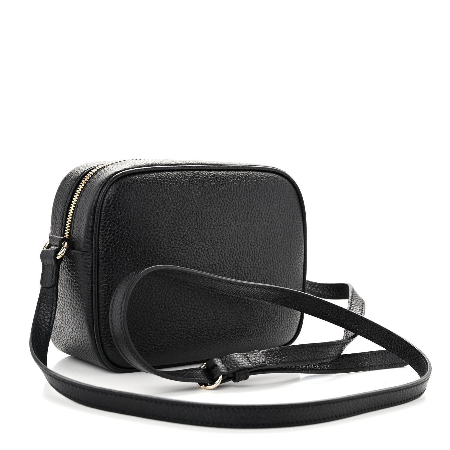 Gucci Pebbled Calfskin Small Soho Disco Bag Black 3 of 10