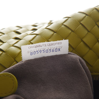 Bottega Veneta Nappa Intrecciato Small Shoulder Bag Chartreuse 8 of 11