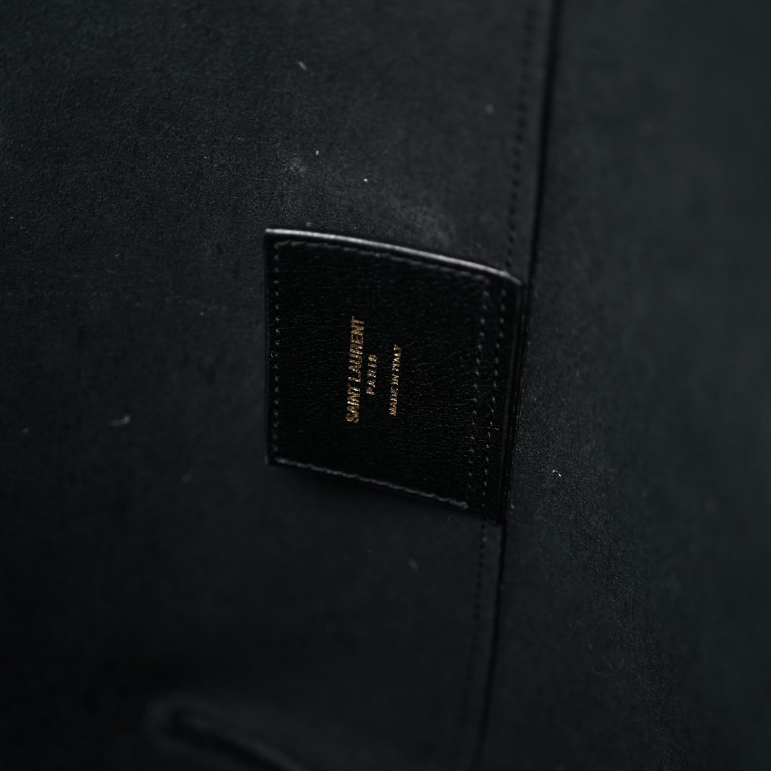 Saint Laurent Calfskin Large Shopping Tote Black 9 of 24