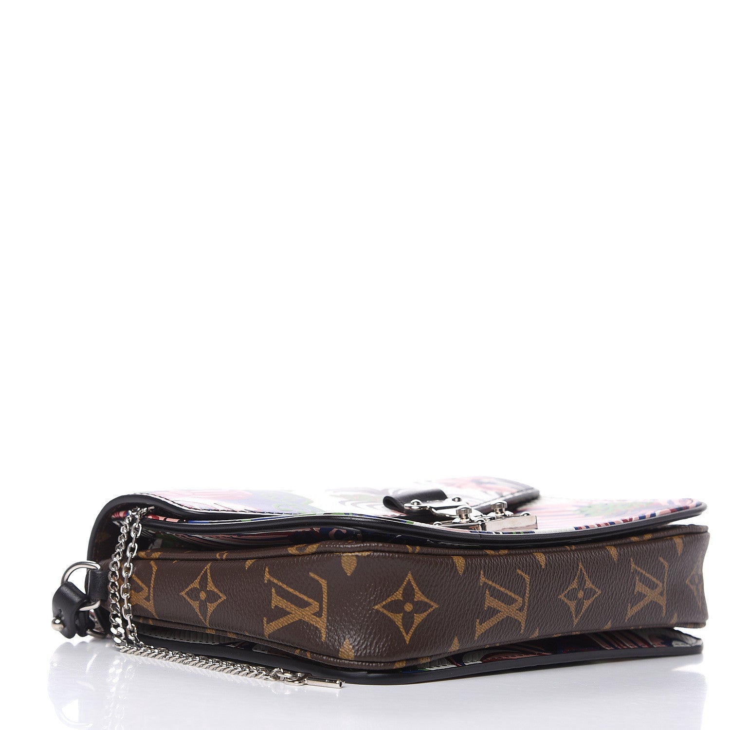 Louis Vuitton Epi Monogram Floral Mini Pochette Metis 4 of 10