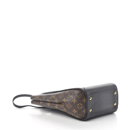 Louis Vuitton Calfskin Monogram Kimono Tote PM Black 5 of 10