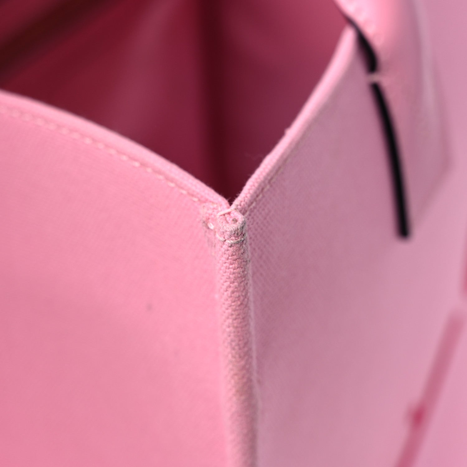 Versace Canvas Suppler Calfskin Cabas GV Signature Tote Pink 22 of 23