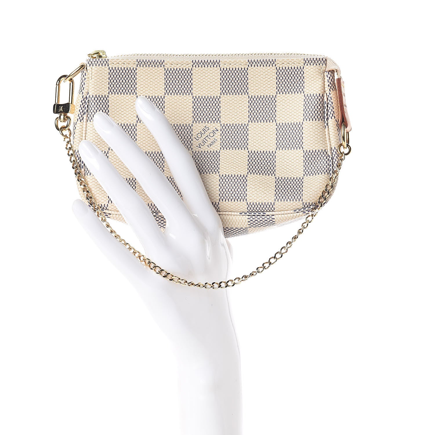 Louis Vuitton Damier Azur Mini Pochette Accessories 2 of 8
