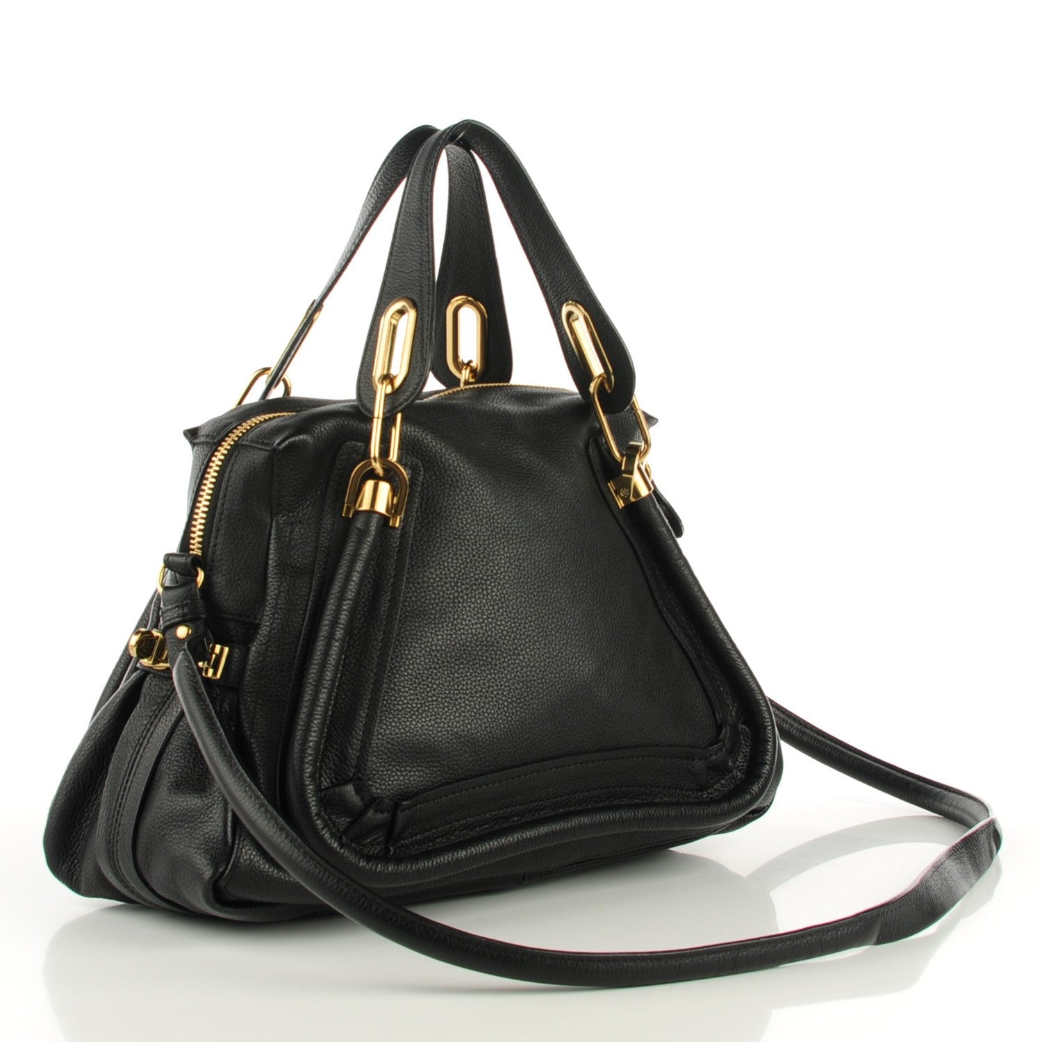 Chloe Calfskin Medium Paraty Black 3 of 7