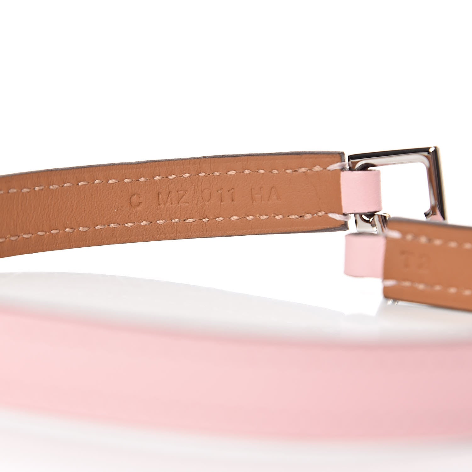 Hermes Swift Rivale Double Tour Bracelet T2 Rose Sakura 5 of 7