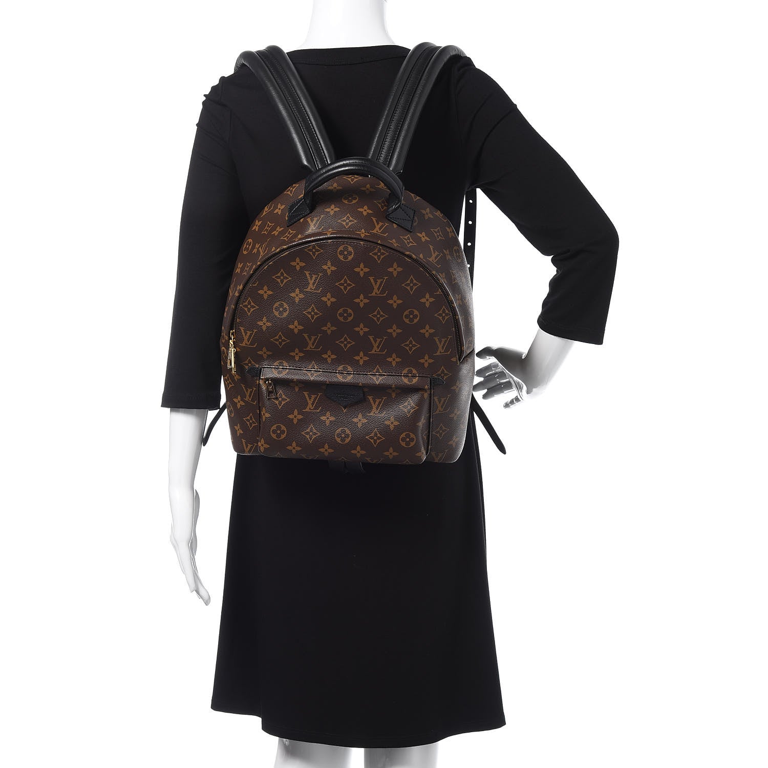 Louis Vuitton Monogram Palm Springs Backpack MM 2 of 9