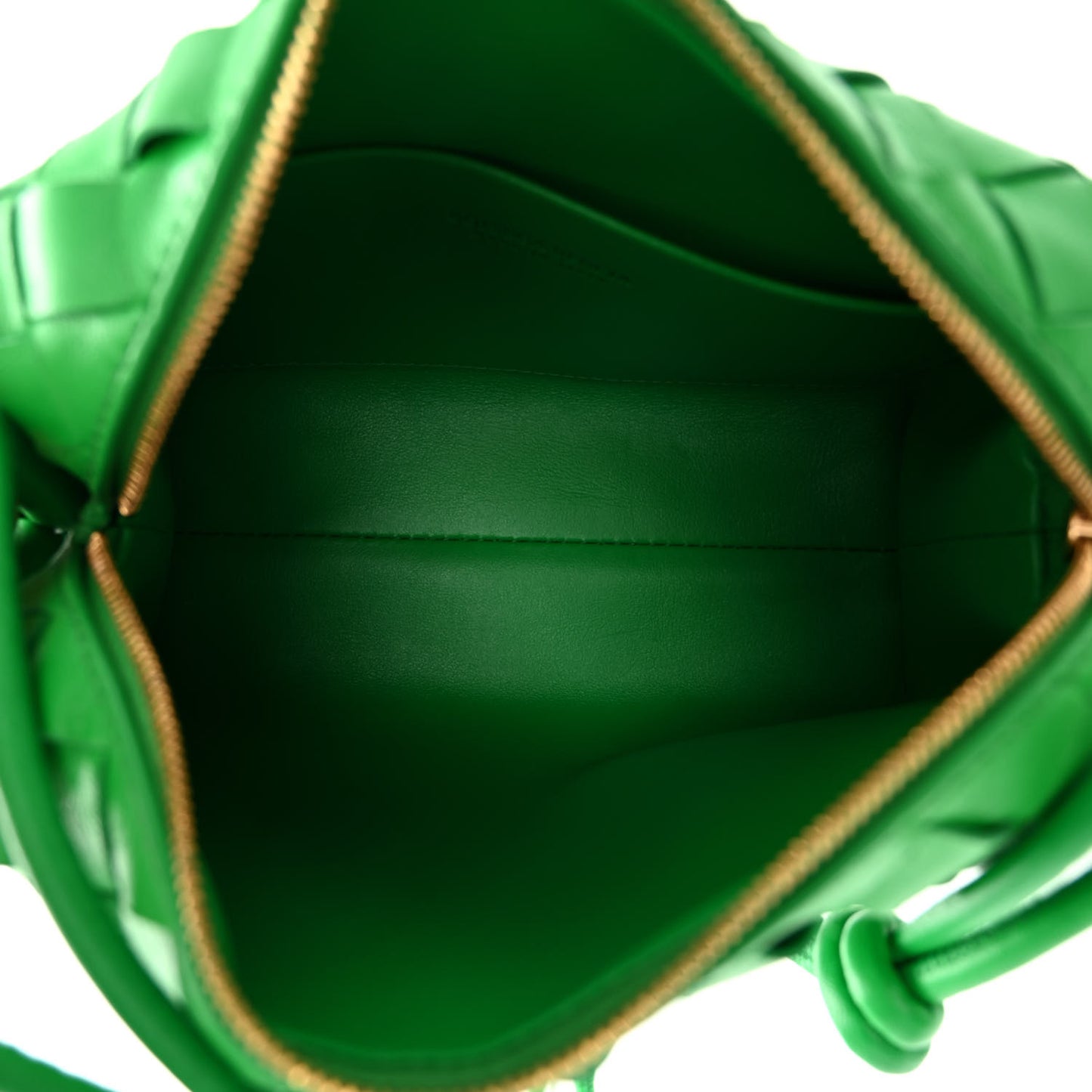 Nappa Intrecciato Mini Loop Camera Bag Parakeet