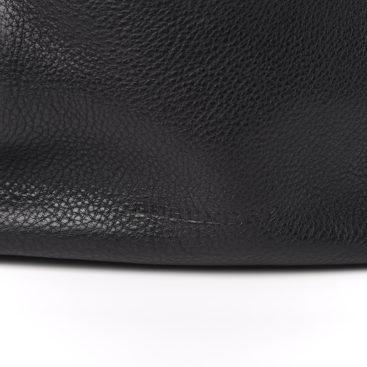 Burberry Grainy Calfskin House Check Small Maidstone Black 12 of 12