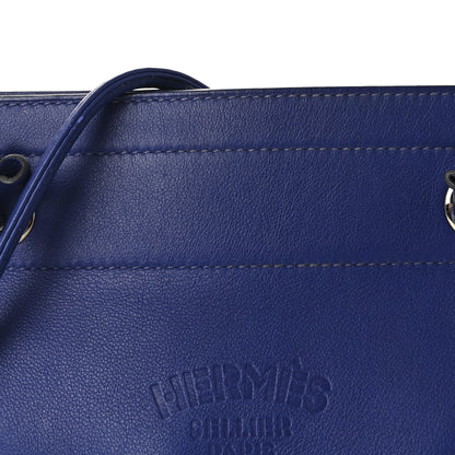 Hermes Milo Lambskin Swift Mini Aline Bleu Electrique 7 of 9