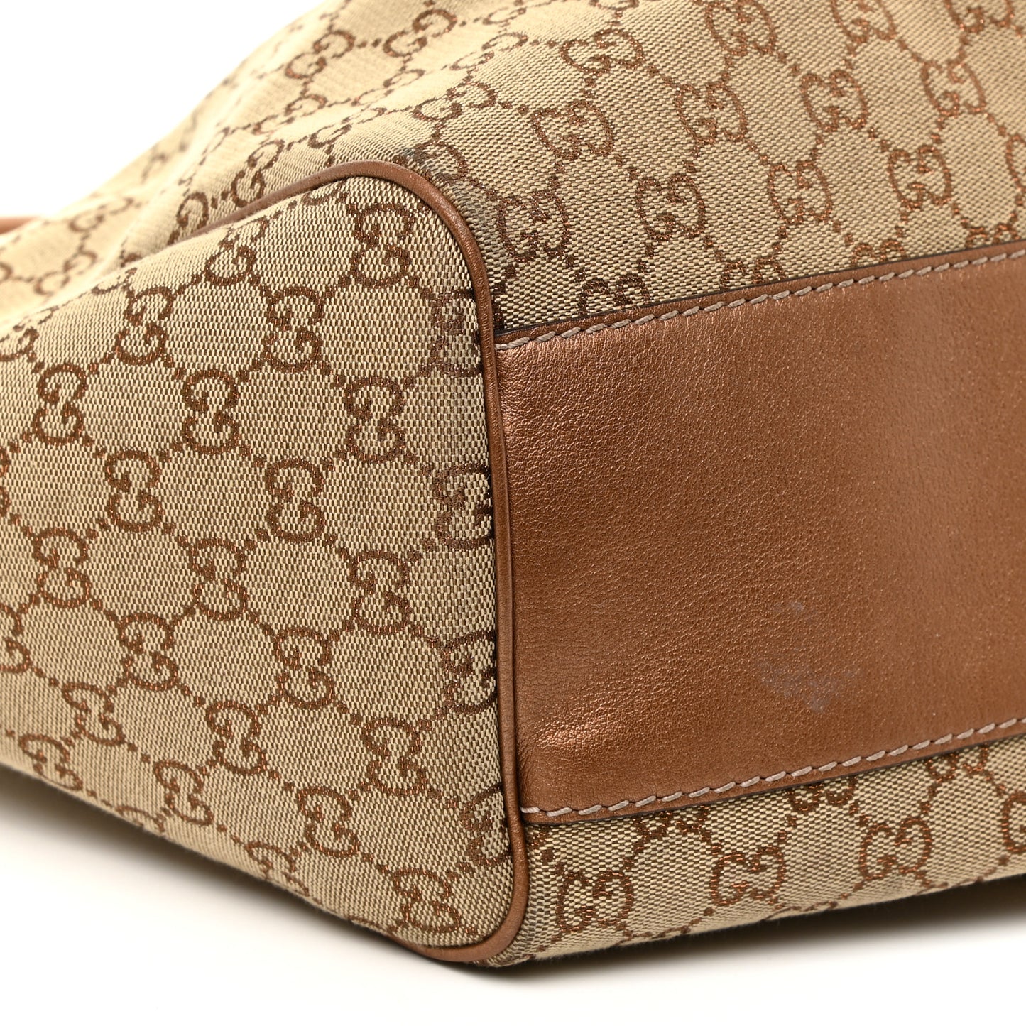 Monogram Large Sukey Tote Bronze