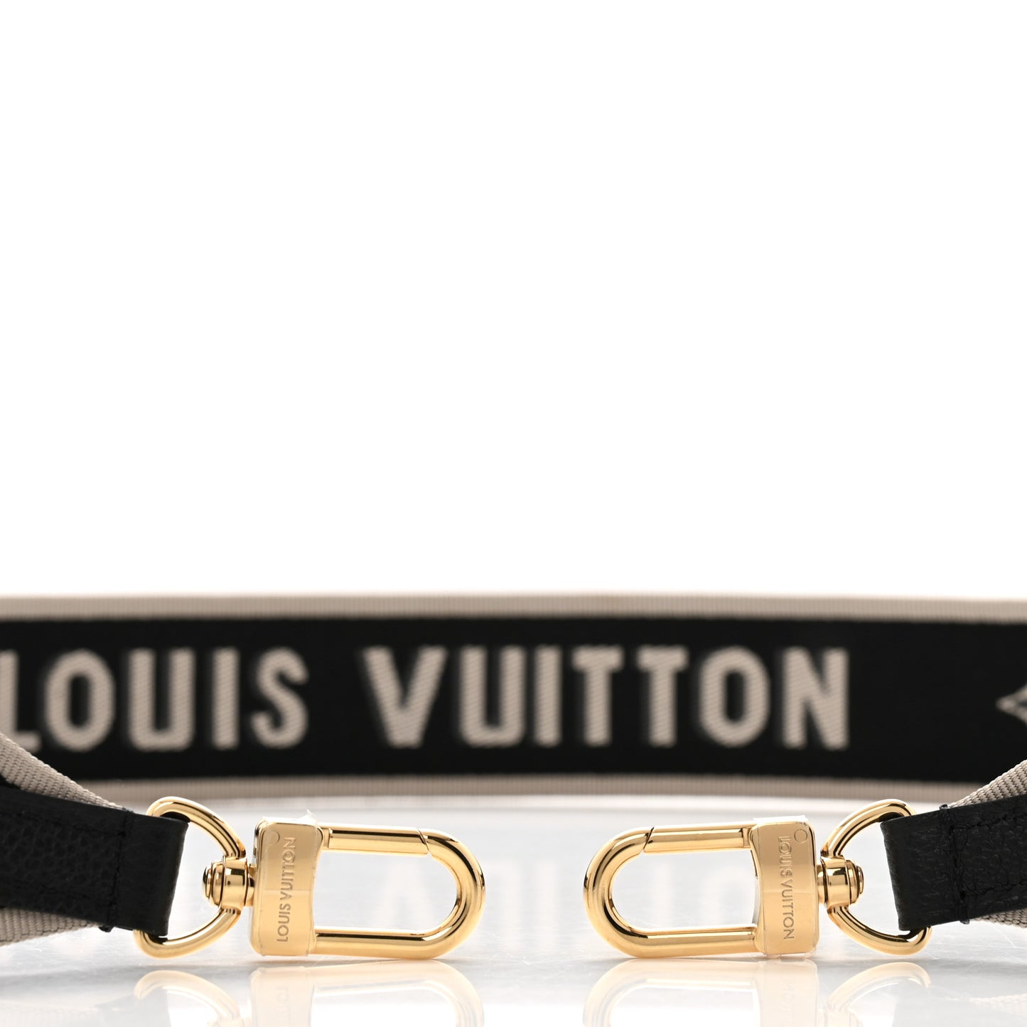 Jacquard Diane Shoulder Strap Black Ivory