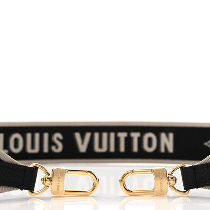 Louis Vuitton Jacquard Diane Shoulder Strap Black Ivory 3 of 3