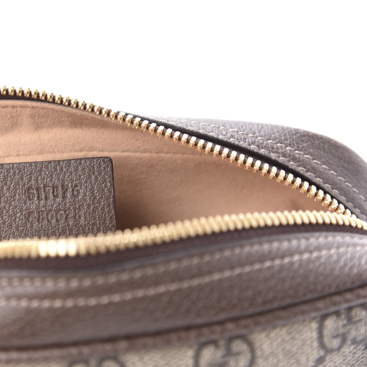 Gucci GG Supreme Monogram Web Small Ophidia Belt Bag 85 34 Dark Brown 9 of 10