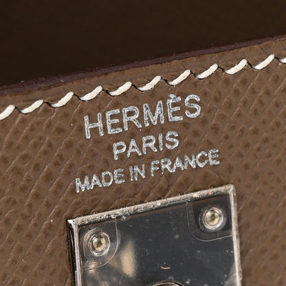 Hermes Epsom Kelly Sellier 25 Etoupe 6 of 12