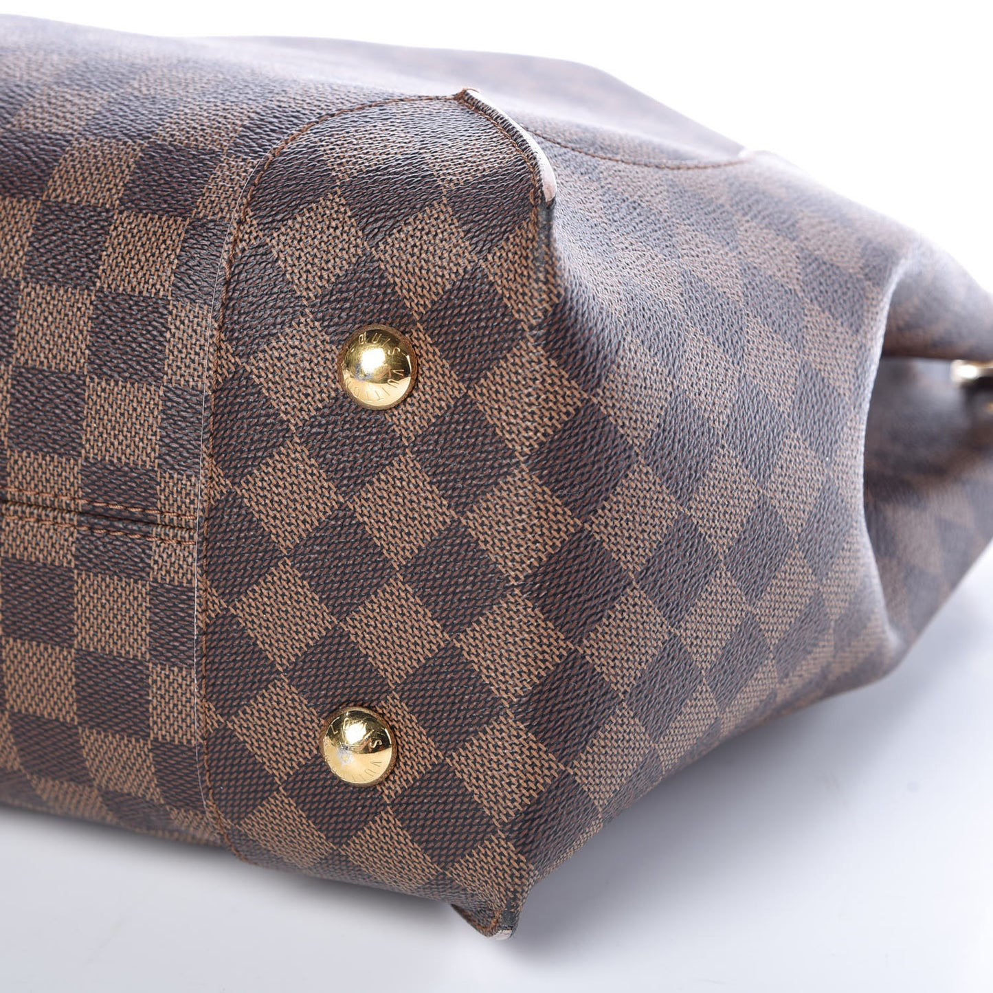 Damier Ebene Caissa Hobo Rose Ballerine