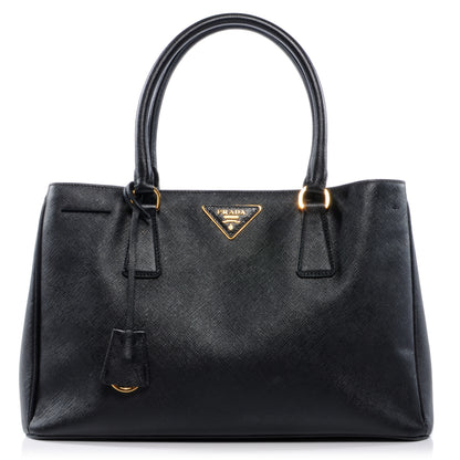 Prada Saffiano Lux Tote Black 1 of 9