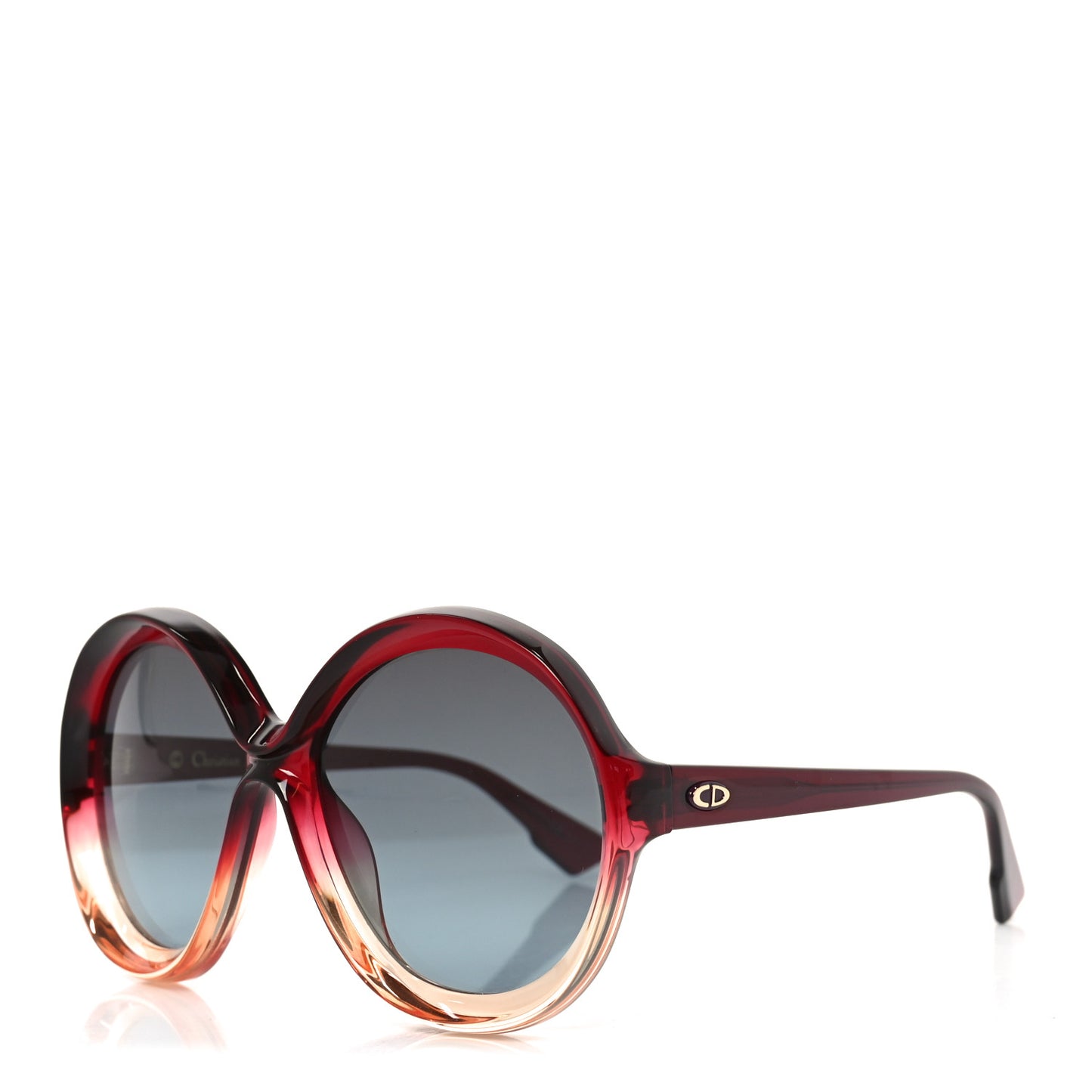 Acetate Bianca Sunglasses Burgundy Pink