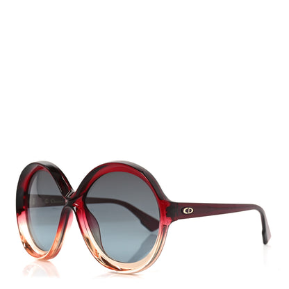 Christian Dior Acetate Bianca Sunglasses Burgundy Pink 1 of 8