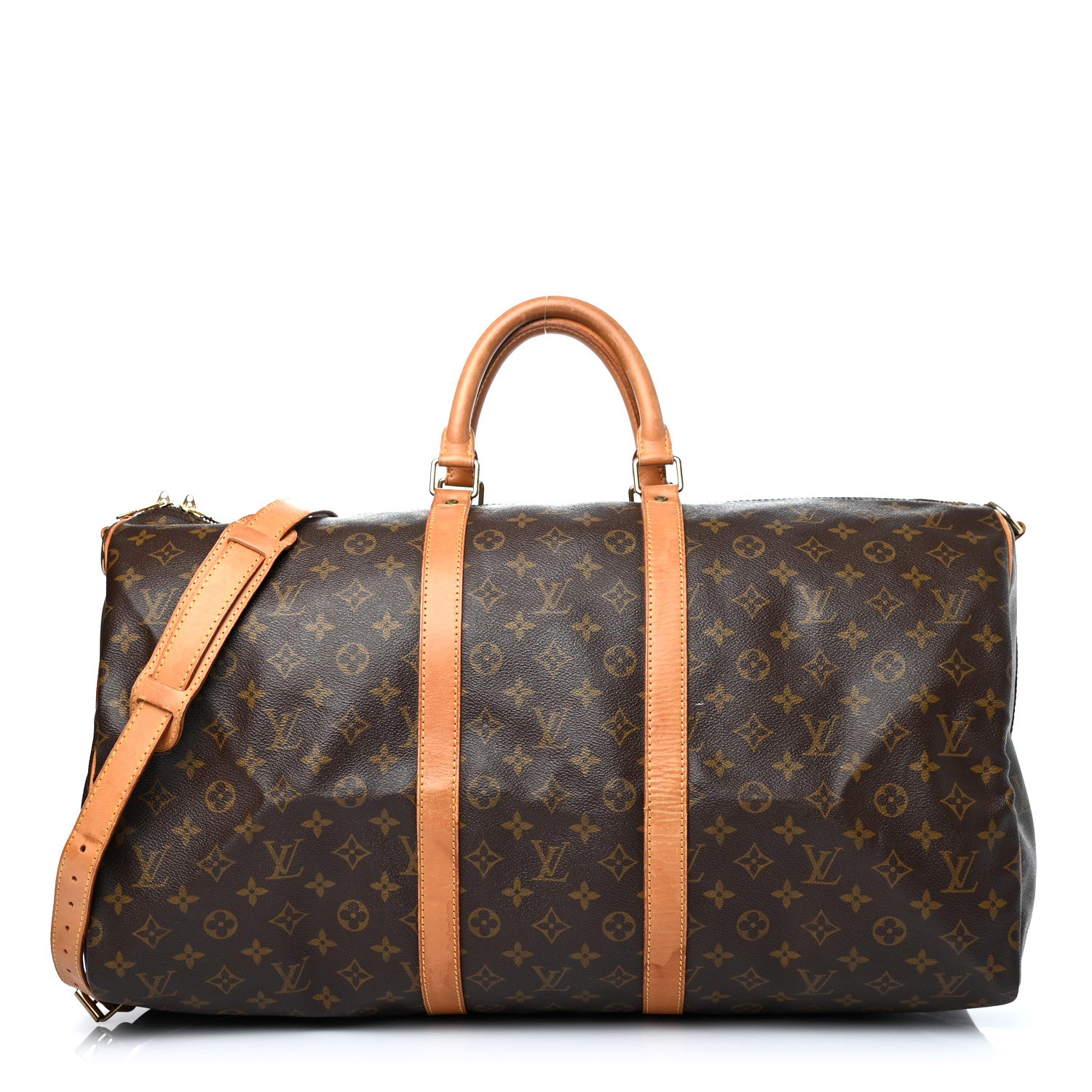 Louis Vuitton Monogram Keepall Bandouliere 55 1 of 4