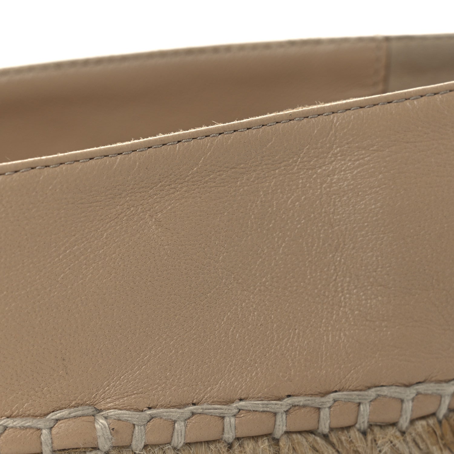 Chanel Lambskin CC Espadrilles 39 Beige Black 14 of 15
