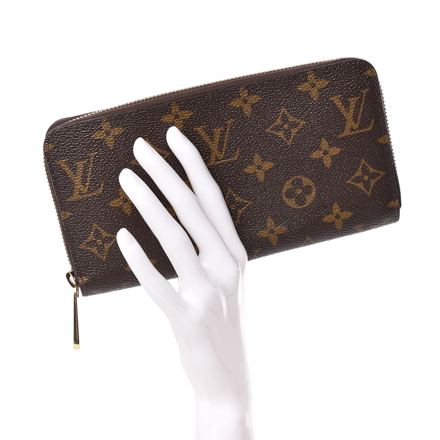 Monogram Zippy Wallet Coquelicot