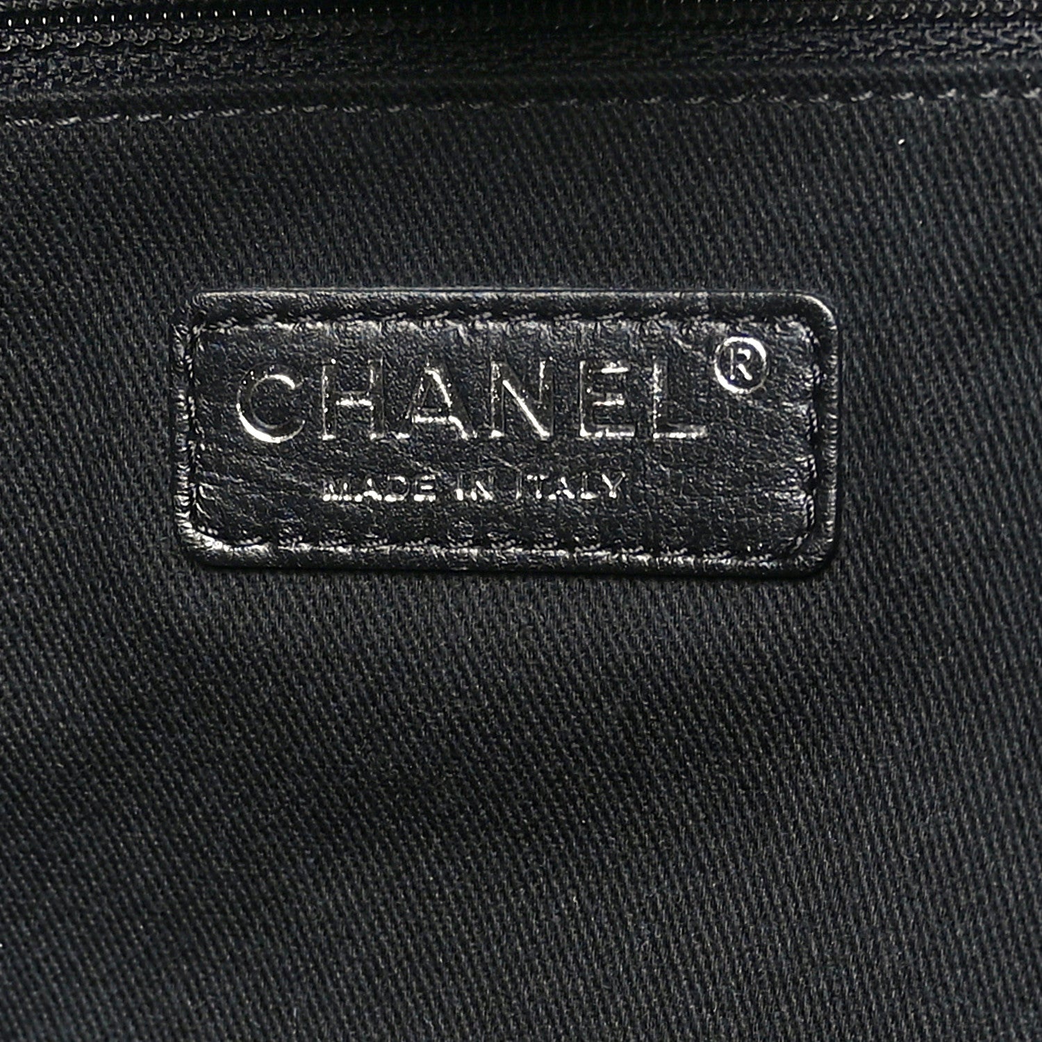 Chanel Canvas Medium Deauville Tote Beige Black 6 of 9