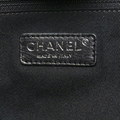 Chanel Canvas Medium Deauville Tote Beige Black 6 of 9