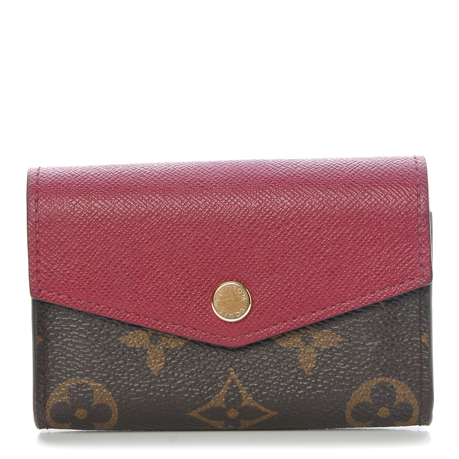 Louis Vuitton Monogram Sarah Multicartes Fuchsia 1 of 9