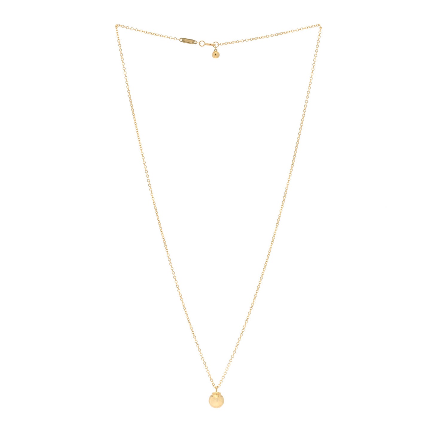 18K Yellow Gold 8mm HardWear Ball Pendant Necklace