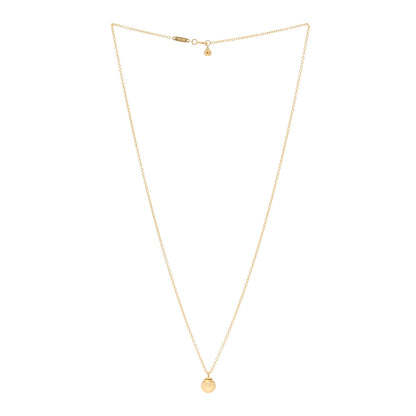 Tiffany 18K Yellow Gold 8mm HardWear Ball Pendant Necklace 3 of 6