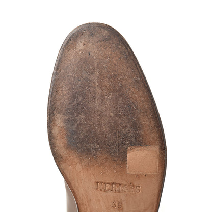 Hermes Swift Kelly Jumping Boots 36 Etoupe 7 of 13