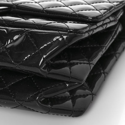 Chanel Patent Quilted Accordion Reissue 2.55 Flap Navy 9 of 9