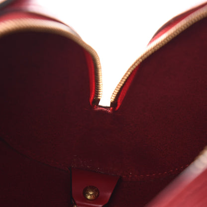 Louis Vuitton Epi Soufflot Castillan Red 10 of 11