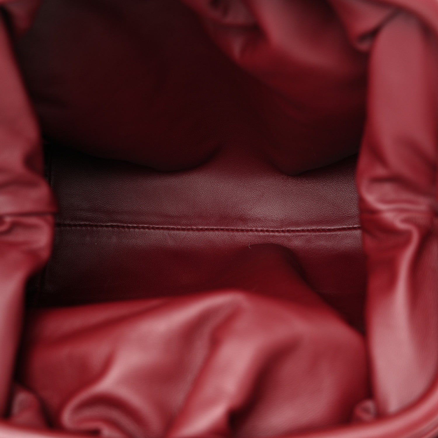 Bottega Veneta Nappa Maxi Intrecciato The Pouch Oversized Clutch Bordeaux 5 of 10