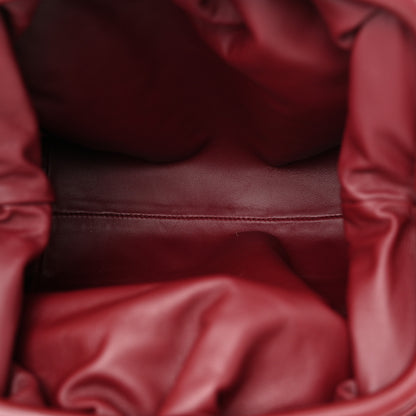 Bottega Veneta Nappa Maxi Intrecciato The Pouch Oversized Clutch Bordeaux 5 of 10