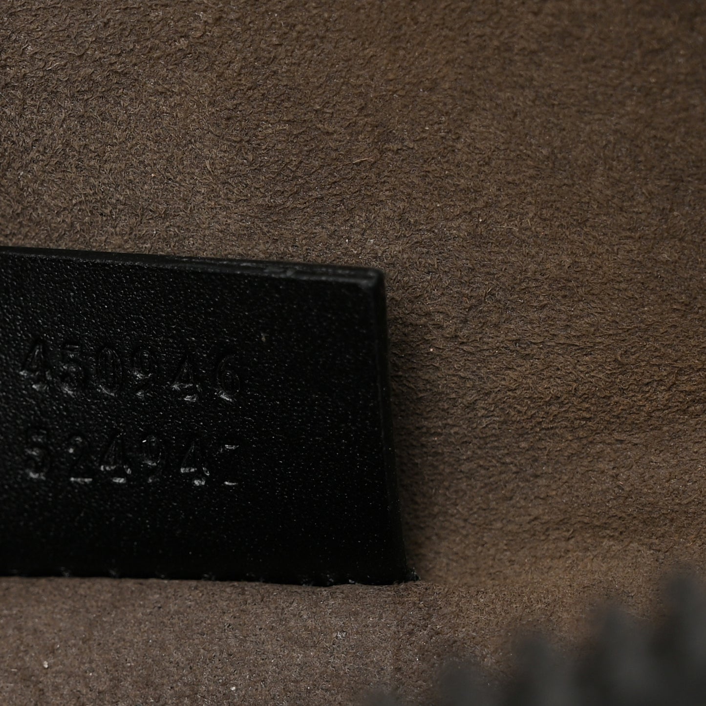 GG Supreme Monogram Belt Bag Black