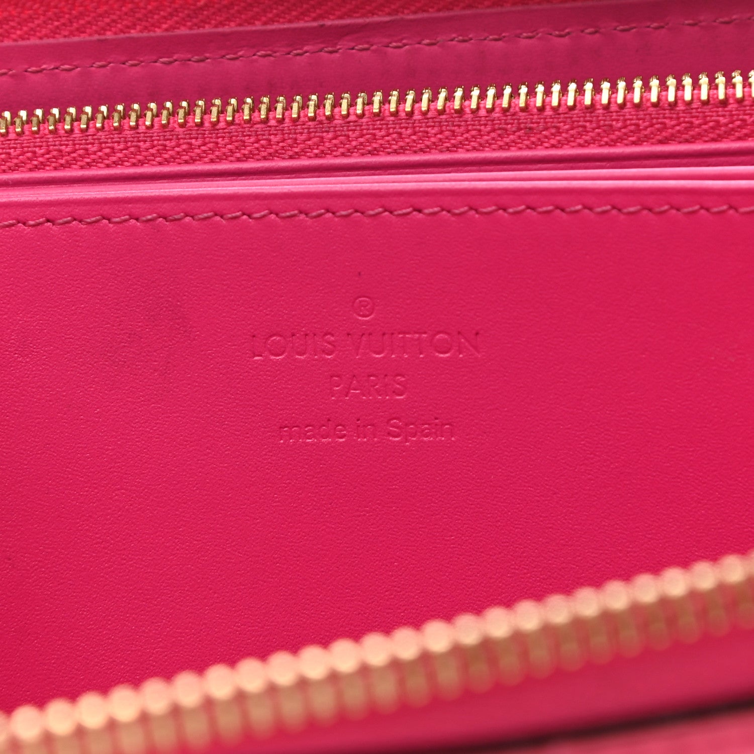 Louis Vuitton Vernis Valentine Zippy Wallet Fuchsia 6 of 8