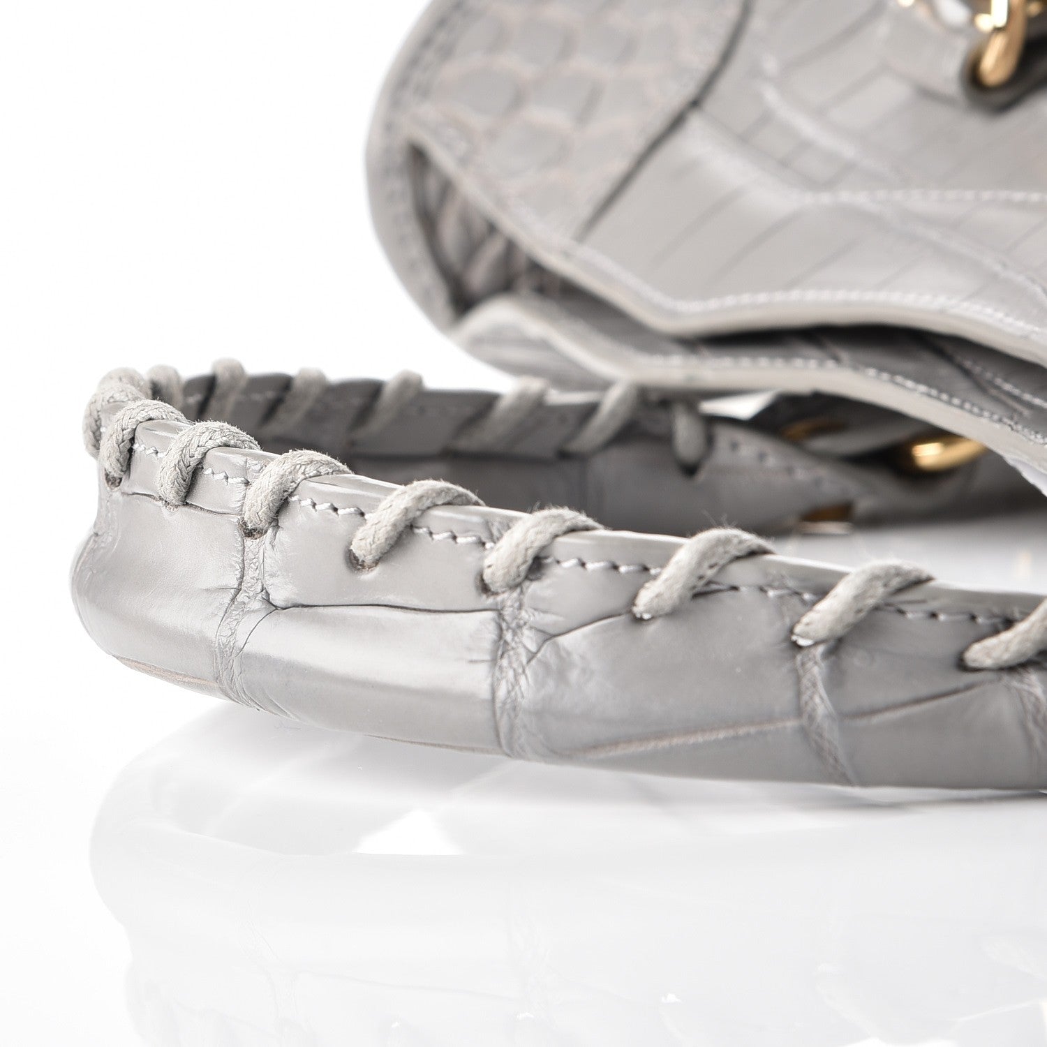 Balenciaga Crocodile City Gris Pyrit 9 of 11