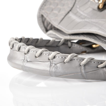 Balenciaga Crocodile City Gris Pyrit 9 of 11