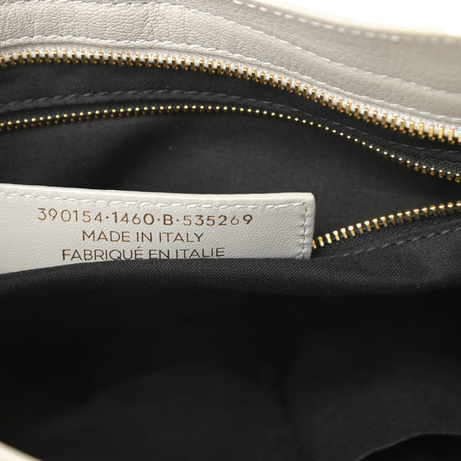 Balenciaga Chevre Gold Metallic Edge Hardware City Gris Nuage 7 of 13