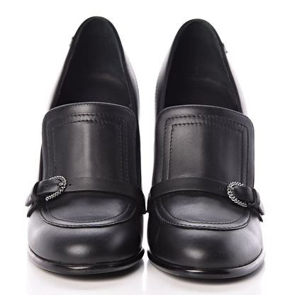 Chanel Calfskin Buckle Pumps 36 Black 2 of 14
