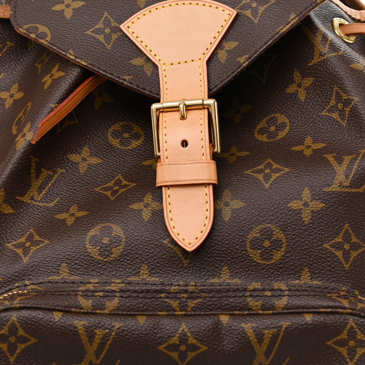 Louis Vuitton Monogram Montsouris GM Backpack 7 of 10
