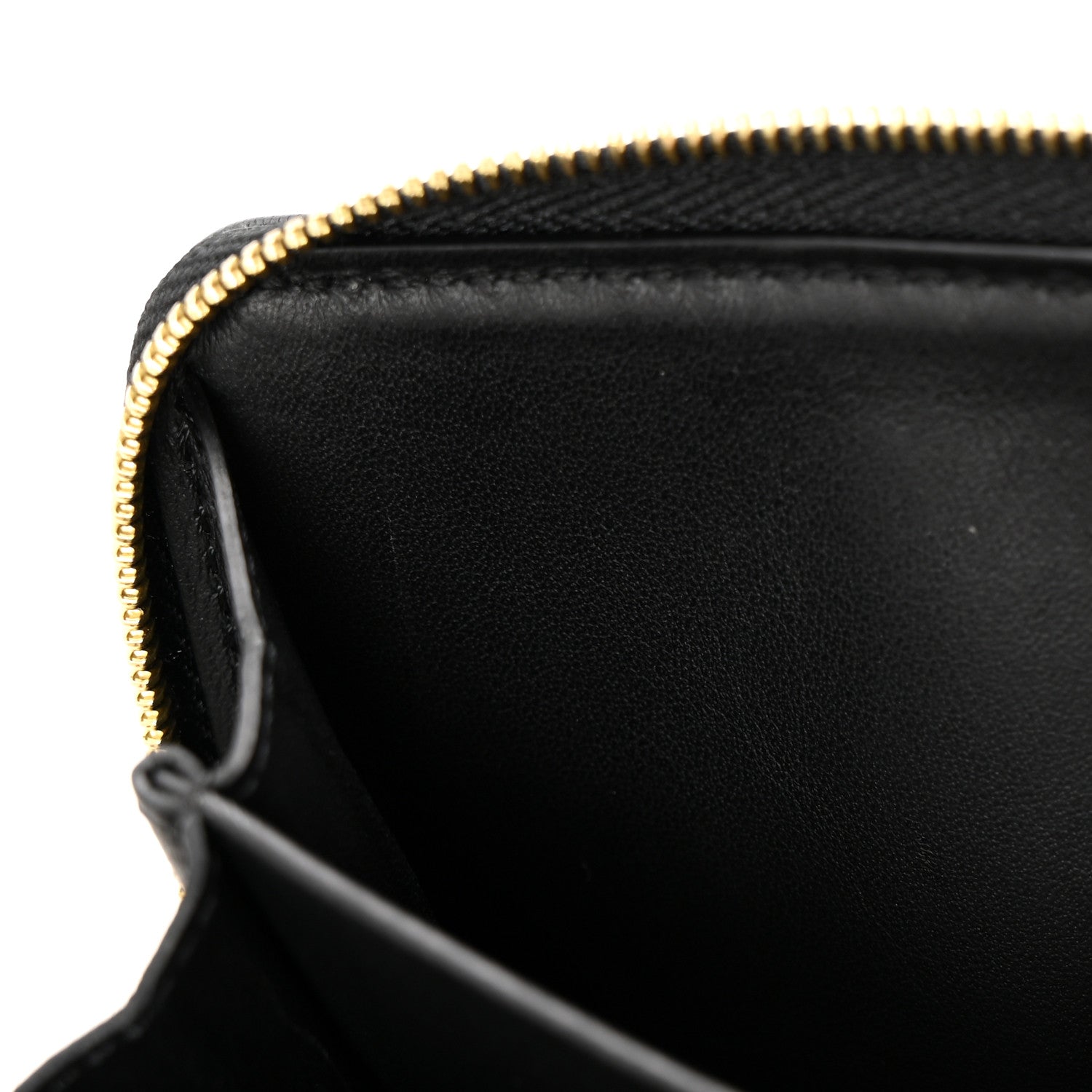 Louis Vuitton Lambskin Embossed Monogram Lou Coussin Wallet Black 7 of 8