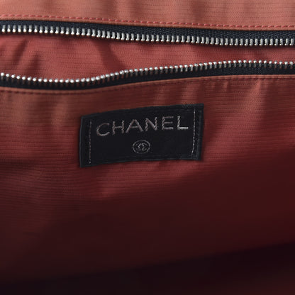 Chanel Nylon Travel Duffel Bag Black 8 of 10