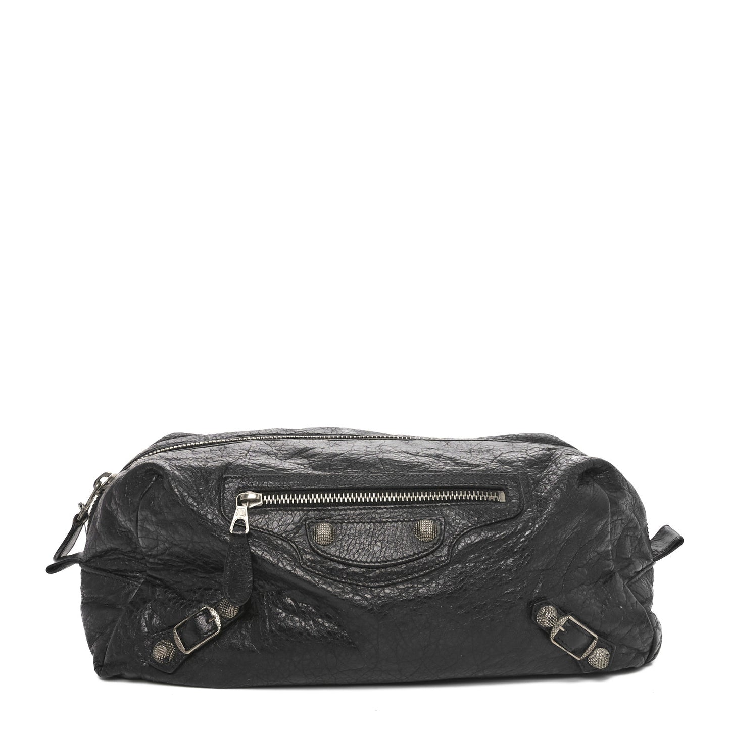 Agneau Classic Hardware Pencil Case Black