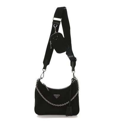 Prada Nylon Re-Edition 2005 Shoulder Bag Black 1 of 9